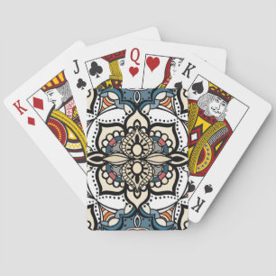 Mandala Design Playing Cards
