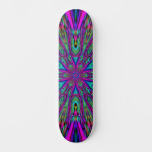  mandala design skateboard