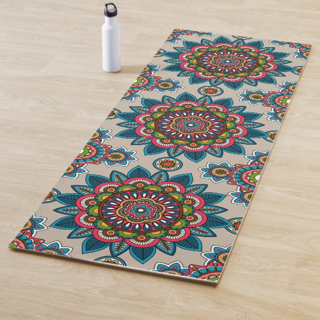 Mandala Design Yoga Mat (In Situ)