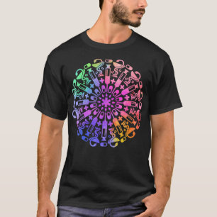 Mandala Doctor Registered Nurse Rn Lpn Nursing Med T-Shirt