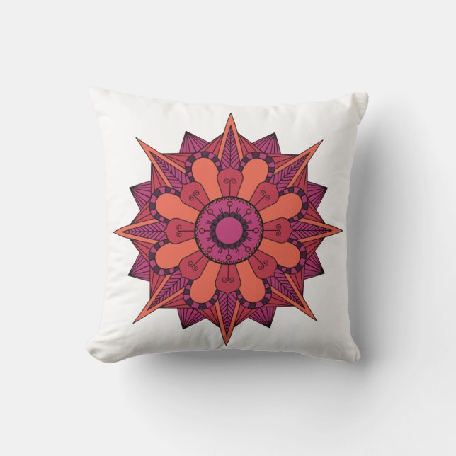 Mandala Dotted Cushion (Front)