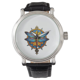 Mandala Dragonfly Luminous Sacred Geometry Spiritu Watch