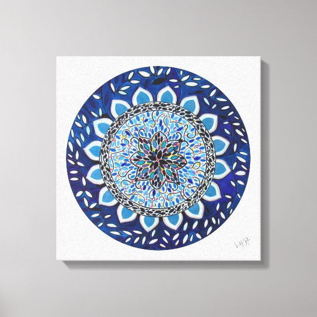 Mandala Esplendor Canvas Print (Front)