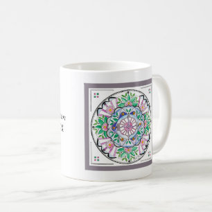 Mandala Floribunda Coffee Mug