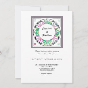 Mandala Floribunda Invitation