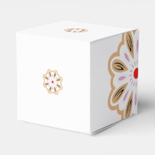 Mandala Flower Art Print Boho Decor Favour Box