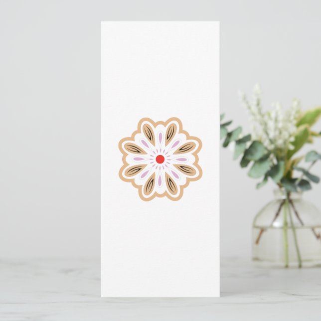Mandala Flower Art Print | Boho Decor Programme (Standing Front)