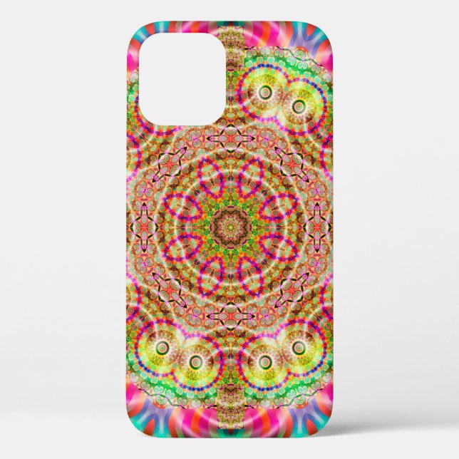 Mandala flower design Case-Mate iPhone case (Back)