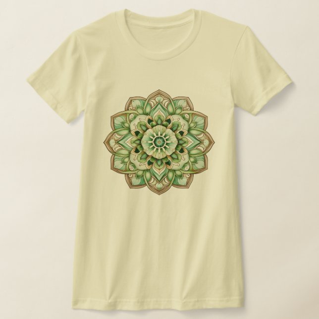 Mandala / Flower Design  T-Shirt (Laydown)