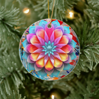 Mandala flower Ornament