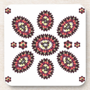 Mandala Flower Pattern Coaster