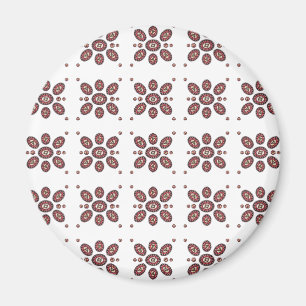 Mandala Flower Pattern Magnet