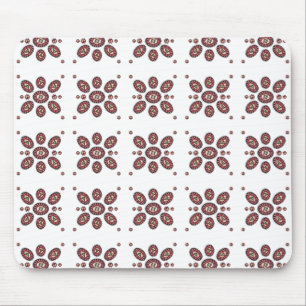 Mandala Flower Pattern Mouse Mat