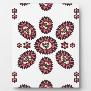 Mandala Flower Pattern Plaque
