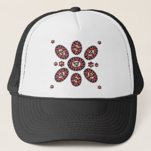 Mandala Flower Pattern Trucker Hat