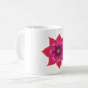 Mandala flower White 325   Classic White Mug