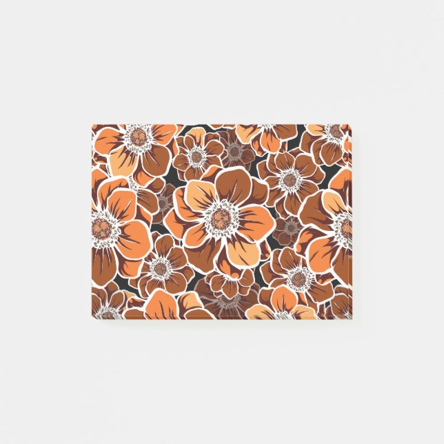 Mandala Flowers 2 Post-it Notes (Front)