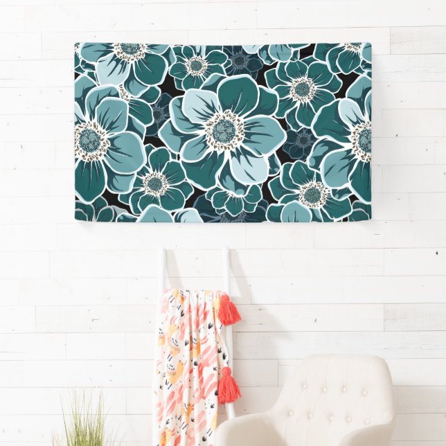 Mandala Flowers Banner (Insitu)