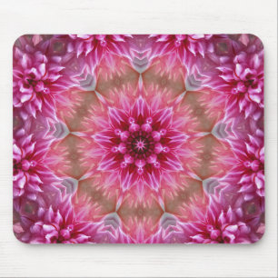 MANDALA FLOWERS MOUSE MAT
