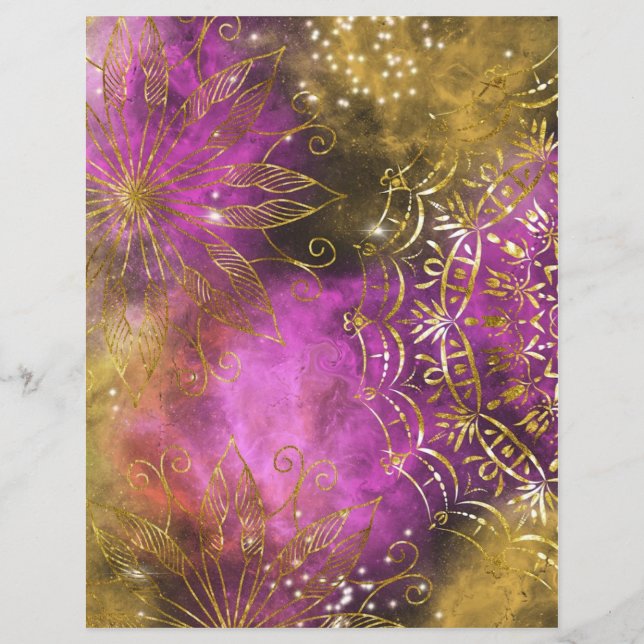 Mandala galaxy abstract spiritual yoga (Front)