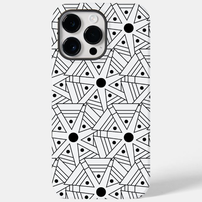 Mandala Geometric Pattern  Case-Mate iPhone Case (Back)