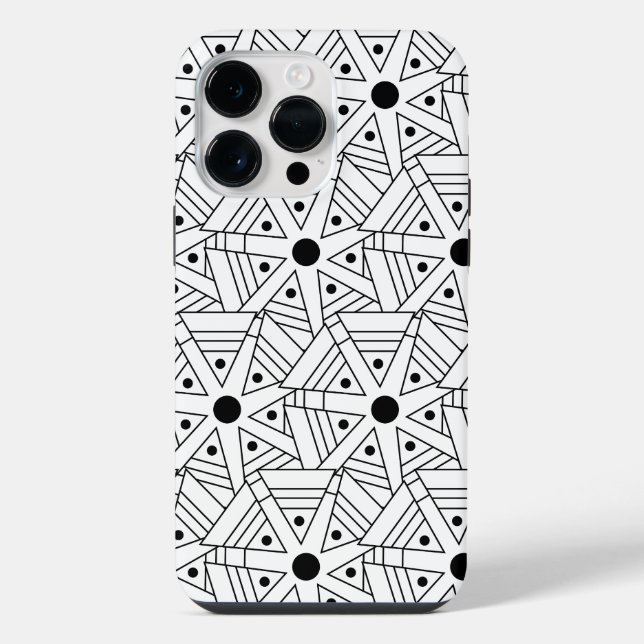 Mandala Geometric Pattern  iPhone Case (Back)