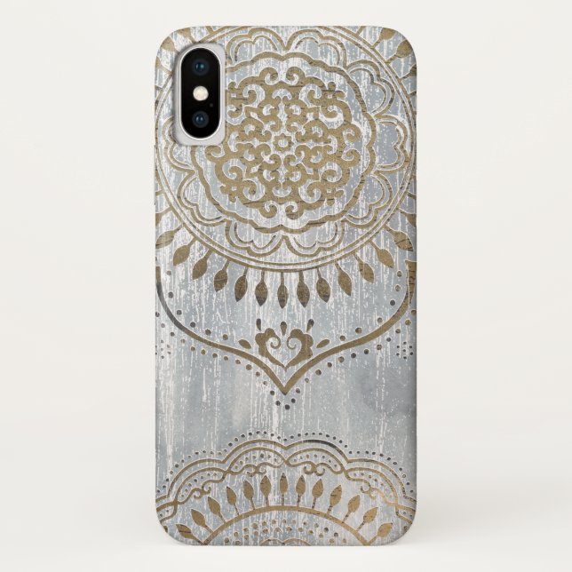 Mandala Gold Design Case-Mate iPhone Case (Back)