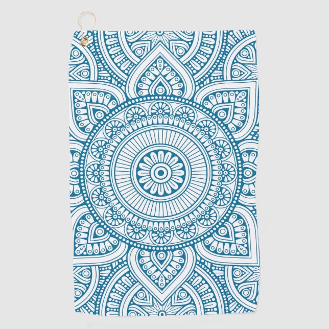 Mandala Golf Towel (Front)