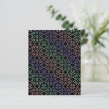 Mandala Gradient 4.5" x 5.6" Flat Paper Sheet