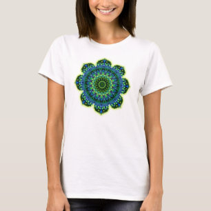 Mandala green blue T-Shirt