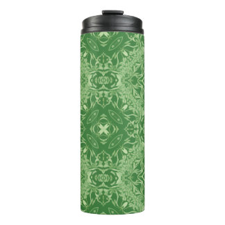Mandala Green Thermal Tumblers