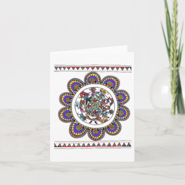 Mandala greeting cards (Front)