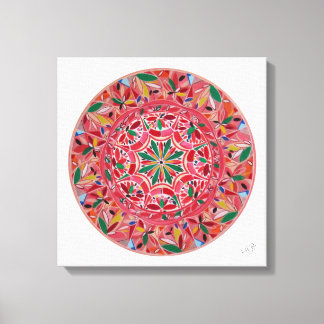 Mandala Harmonia Ravante Canvas Print