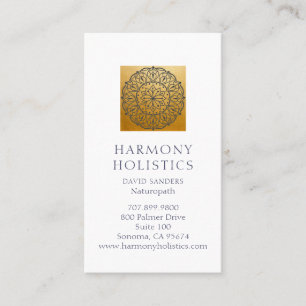 Mandala Holistic Health Business Card