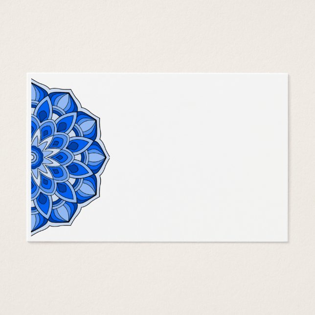 Mandala in blue (Front)