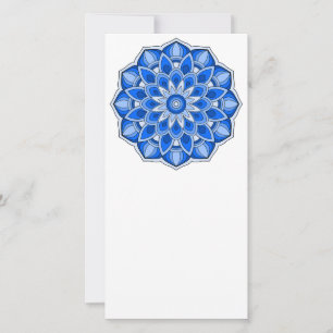 Mandala in blue