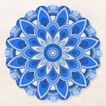 Mandala in blue