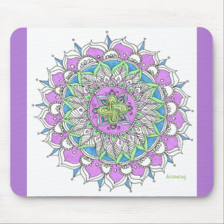 Mandala in Harmony Mouse Mat