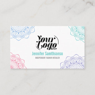 Mandala Independant Fashion Retailer Business Card