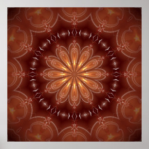 Mandala Indian Power 2 Poster