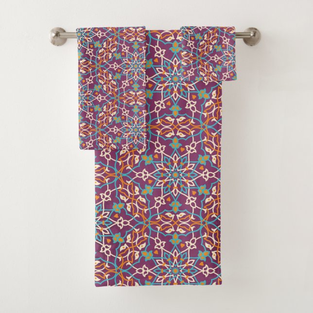 Mandala Inspiration 5 Bath Towel Set (Insitu)