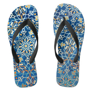 Mandala Inspiration Flip Flops