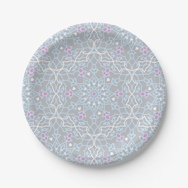 Mandala Inspiration Paper Plate (Front)