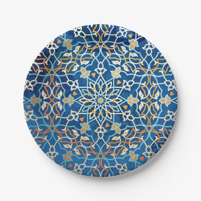 Mandala Inspiration Paper Plate (Front)