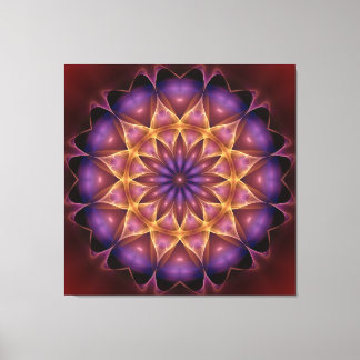 Mandala intensifier canvas print