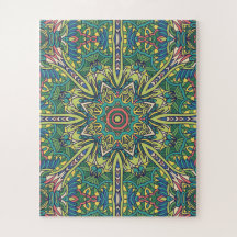Mandala jigsaw puzzle
