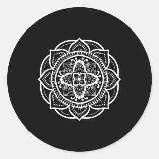 Mandala K310 Classic Round Sticker