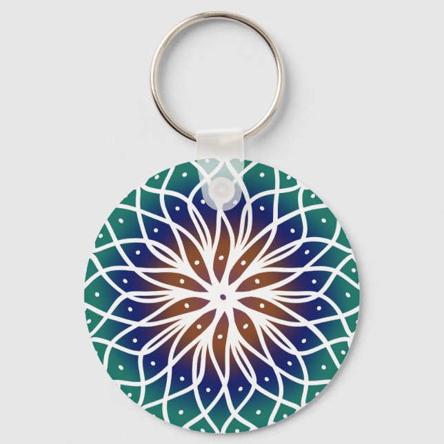 Mandala Key Ring (Front)