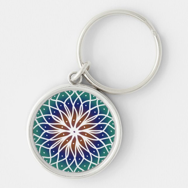 Mandala Key Ring (Front)
