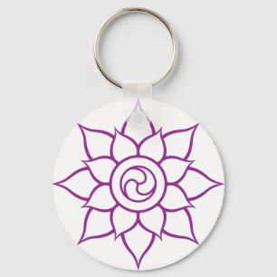 Mandala Key Ring